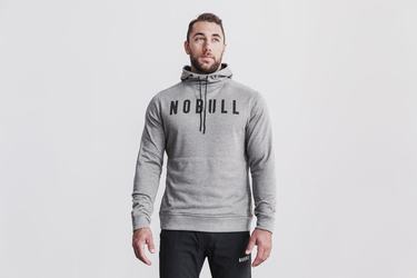 Nobull Men's Hoodie Grey | Australia (VS2658)